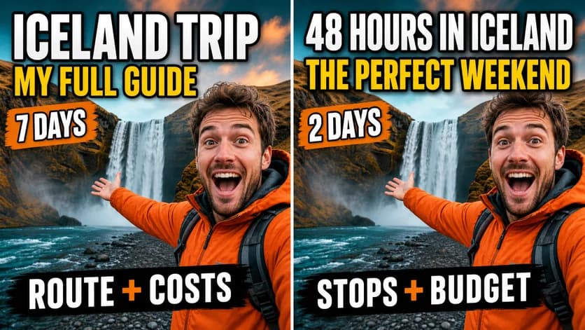 Thumbnail design before and after its headline changes